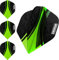 abcdarts Unisex – Erwachsene Pentathlon Tribal Dart Flights, Grün, Klassische
