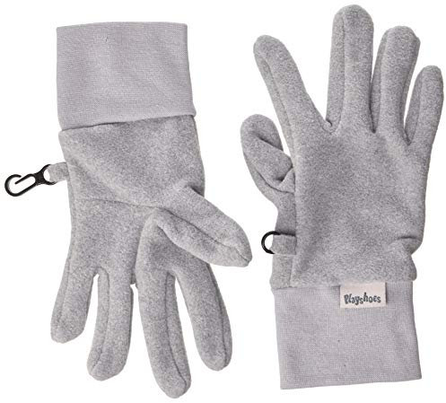 Playshoes Unisex Finger-Handschuh Fleece, grau, 6 (ca. 12-16 Jahre)