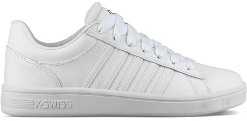 K-Swiss Damen Court Winston Sneaker, White/White, 40 EU
