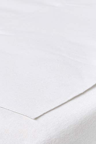 Meyco Baby Betteinlage Molton 75x100cm Matratzenschoner Matratzenschutz | 100% Baumwolle - Oeko Tex Zertifiziert - Bettauflage - PU Schicht - feuchtigkeitsabsorbierend & wasserresistent - waschbar