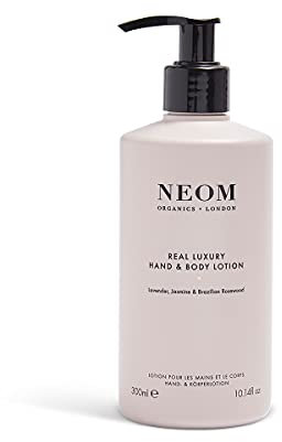 NEOM – Real Luxury Hand & Body Lotion, 300ml | Lavender, Jasmine & Sandalwood | Nourish and Soften