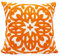 Alysheer Funda de cojín decorativa bordada de 45,7 x 45,7 cm, diseño de punto de mandala boho cálido, suave, 100 % algodón, funda de almohada de lona suave para sofá, sala de estar, dormitorio,