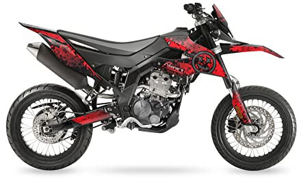 ARider Dekor (Aufkleber) für Aprilia SX 125 2018-2022 | Smiley Edition (Rot)