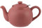 PLINT Teapot en céramique Simple & Stylish Teapot Globe avec Strainer en acier inoxydable, Teapot en céramique pour 6-8 tasses, 1500 ml Teapot en céramique, TeaPot for Blooming Tea, Terre cuite rose