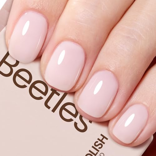 Beetles Jelly Gel-Nagellack, 15 ml Nude-Pink, Jelly neutraler Farblack