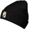 Escudo de Armas de Curazao Gorro de Punto Hombre Mujer Deportes Cálido Moda Clásico Reloj Gorras Negro