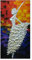 XIUWOUG Bild auf Leinwand Ballett Tänzerin - Abstrakt Messer-Malerei Kunst Bilder - 100% handgemaltes Wandbilder Wohnzimmer Schlafzimmer,70x140cm(Rolled Canvas)