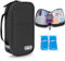 YOUSHARES Estuche Insulina con 2 Bolsa Gel Frio - Nevera Portatil Insulina para Viajes - Estuche Isotérmico Insulina Organizador para Diabéticos(Negro)