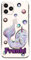 Personalised Initial Phone Case For Apple iPhones, 14, 13, 12, 11, Pro Max, Mini, XR, XS, Pink Seal Unicorn Phone Case with Name, Clear Hard Phone Cover
