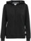 NORTH BEND NBTara Damen sportliche Sweatjacke Kapuzenjacke Hoodie atmungsaktiv und komfortabel mit Kapuze, Größe:42, Farbe:Black (1001)