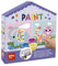 APLI Kids 19574 - My First Paint, Juego DIY de temática de animales para completar las láminas con pintura de dedos.