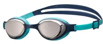 ARENA Unisex-Kinder-Schwimmbrille mit Luftspiegel, für Kinder von 6 bis 12 Jahren, Luftdichtungen, beschlagfreie Gläser, verstellbarer Riemen