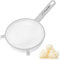Colador Especial para Kéfir, Plástico, 18 cm, Malla de Nylon, Blanco, Tamaño Grande | Ideal para Filtrar y Preparar Kefir | Oh My Kéfir