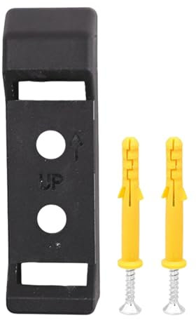 Wandhalterung für Angelrollen, 2,5 x 8,1 x 2,1 cm, Aufstellständer, Angelrolle, Aufbewahrung mit Schrauben, Angelzubehör, Fischausrüstung, Zuhause, Garage, Organisation