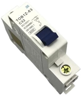 Disjoncteur monophasé 32 A CC 125 V, courbe C, 1 pièce