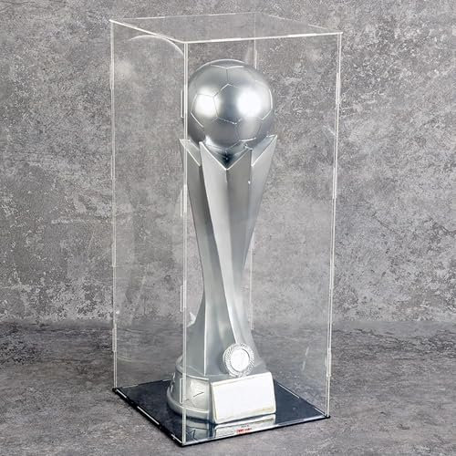 Acryl Vitrine Schaukasten 10 20 30 40 50 60 70 cm große Vitrine for Kinderspielzeug/staubdichte Kunststoffbox for Geburtstagsgeschenke – große Actionfiguren/Sammlerstücke, transparente Behälterbox(40x