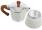 Ipetboom Cafetera Manual 1 Diseño Ergonómico Antideslizante Cafetera Inoxidable para Espresso y Café Uso Casa y Oficina Accesorio para Café