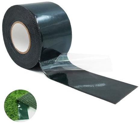 Double-Sided Artificial Grass Joining Tape - Self-Adhesive Artificial Turf Seam Tape for Outdoor Carpet, Lawn & Fake Grass Installation 5cm x 5m