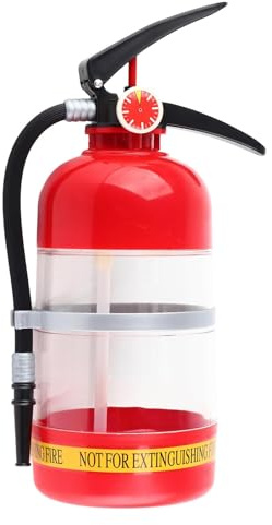 SIDUISDH FeuerlöScher Minibar Cocktail Maschine, 2l GeträNke Dispenser Biertower, Feuerwehr Geschenke