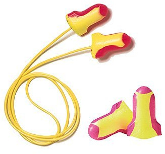Howard Leight Laser Lite Corded Foam Earplugs - Box of 100