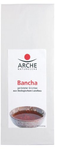 Arche Bancha 30g gerösteter Grüntee Bio Tee, 3er Pack (3 x 30 g)