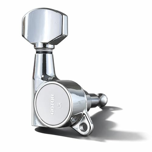 Gotoh Befestigungssystem (Schaller Knopf, Chrom Tuner (6 in-a-line)