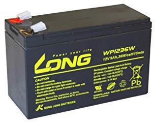 Bleiakku Batterie CSB HR 1234W F2 12V 34W 1,67V/15Min AGM Blei Accu High Rate