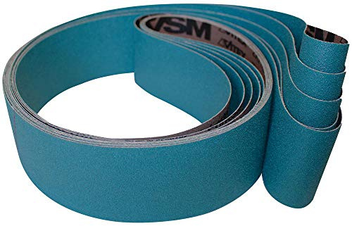 VSM 712858 Schleifband 75 x 2000 mm Zirkon-Korund-Körnung 36 für Metall