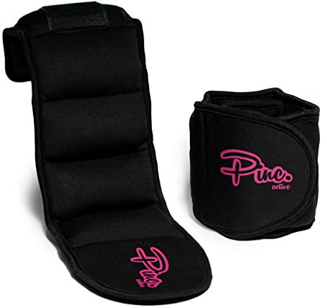 Poids de cheville de qualité supérieure par Stronger (2 x 0,5 kg) – Maximisez les entraînements avec des poids durables pour cheville/poignet – Équipement de fitness de premier ordre pour femme