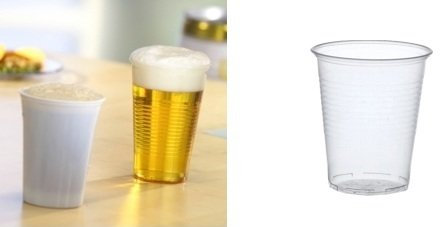 PAPSTAR Trinkbecher 0,3l klar
