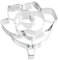 RBV Birkmann 1010607610 Emporte-Pièce Rose, Acier, Gris, 4 x 4 x 5 cm