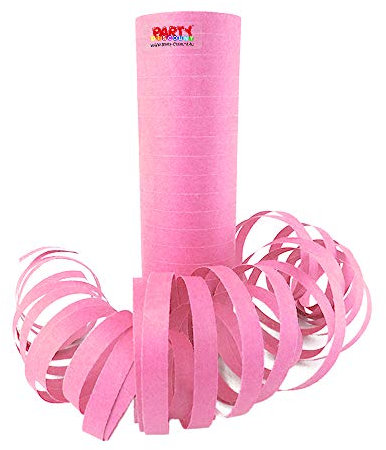 PARTY DISCOUNT ® Luftschlange rosa, 1 Rolle Standardmaß