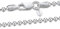 Amberta 925 Sterlingsilber Damen-Halskette - Kugelkette - 2 mm Breite - Verschiedene Längen: 40 45 50 55 60 70 cm (50cm)