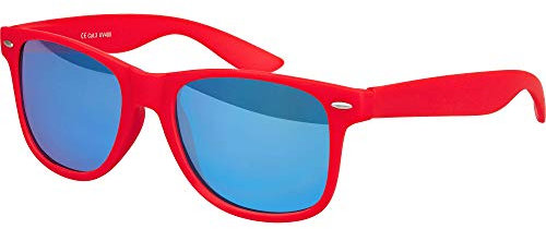 Balinco – Sonnenbrille Damen & Herren UV400 CAT 3 CE – Klassische Sonnenbrillen mit Federscharnier – Verspiegelte, braune, Klarglas & Smoke-Gläser – Sunglasses 100% UVA/UVB Schutz – Diverse Farben