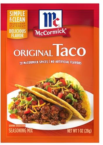 McCormick Mezcla original de condimentos para tacos de 28 g