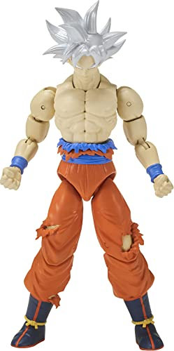 BANDAI - Dragon Ball Super - Figurine Dragon Stars 17 cm - Goku Ultra Instinct - Offizielle Dragon Ball Lizenz - Gelenkige Goku-Figur - Spielzeug für Kinder ab 4 Jahren - 35994J