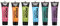 Moon Creations Tuben für Gesichts- und Körperbemalung, Brights-Set, gebrauchsfertige Gesichtsfarbe, ohne Flocken, tierversuchsfrei, Gesichtsfarbe, Feste, Halloween für Kinder, Erwachsene (grün)