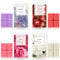 LA BELLEFÉE Duftwachs Wax Melts 100% Sojawachs Raumduft Duftkerze 4 Pack, insgesamt 24 Würfel (280g) - Jasmin, Lavendel, Kirsche, Rose, Geschenk für Weihnachten, Hochzeiten, Geburtstag, Vatertag