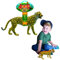 Deluxebase Animal Adventure Replica - Gepard Gepard Spielzeug Replika Figur. Großformatige Tierfiguren, die ideale Dschungeltier-Spielzeuge für Kinder sind