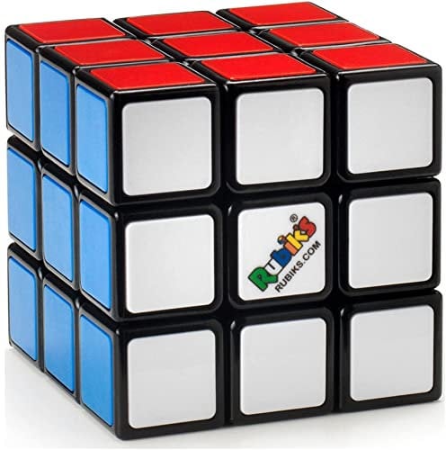 Rubik's 6062651 Original 3x3 Farb-Matching Puzzle, Klassischer Problemlösungswürfel, Einzelbett, Rubiks Cube