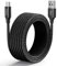 etguuds Extra-Long USB C Cable 5M, USB A to USB C Charger Cable Fast Charging Braided Lead for Samsung Galaxy S23 S22 S21 S20 S10 S9 S8 A20 A55, Huawei P20, PS5, Swith -Black