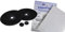 eRicambi, 2x Filtri Cappa ai Carboni Attivi, adatto per Diverse Cappe, Diametro 232 x 20 mm + Filtro Universale, 470 x 900 mm