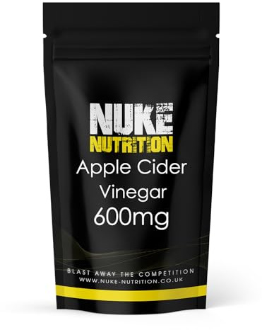 Nuke Nutrition Apple Cider Vinegar Capsules with Mother - High ACV | Nuke Nutrition Apple Cider Vinegar Capsules with Mother - High ACV