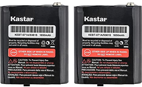 Kastar 2-Pack M53615 Ni-MH Battery 3.6V 1650mAh Replacement for Motorola 2 Way Radios Talkabout MJ270, Talkabout MJ270R, Talkabout MR350, Talkabout MR350R, Talkabout MR350R VP, TalkAbout MR350TPR