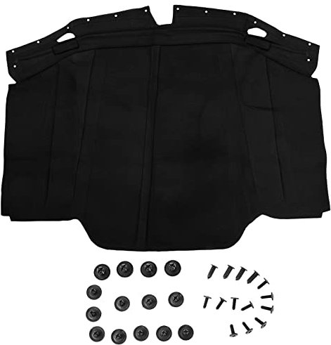 Bisenya Haubenisolationskissen Motorhaubendämmung 1296802025 kompatibel mit SL R129 RWD 280 300 SL 300 SL-24 320 500 500 SL 600 A1296802025 schwer entflammbare