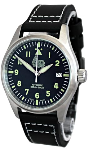Mechanische Uhr mit japanischem Automatikwerk NH35A Himars-Zeit, Edelstahl, Mechanisch