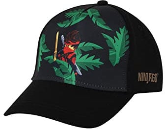 LEGO Unisex Ninjago Cap Verschiedene Motive LWAlex 315 Baseballkappe, 995 Black, 54/56