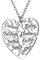 GoldChic Collier Arbre de Vie Femme Personnalisée 8 Prenom Pendentif Coeur Acier Inoxydable Généalogique Enfants Cadeau Maman Famille Fêtes des Mères Chaine Forcat 50 cm Bijoux Mariage Meilleur Amie