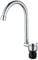Riloer Rubinetto pieghevole per camper universale per auto, roulotte, camper, girevole a 360°, miscelatore acqua fredda e calda, rubinetto
