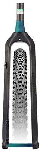 TISORT Fibra di Carbonio MTB 26/27.5/29 Freno A Disco Rigido in Fibra 3K T800 Freno 1-1/8 Tubo Dritto/Tubo Conico Forcelle (Color : 27.5 Spinal Canal, Size : Barrel Shaft)